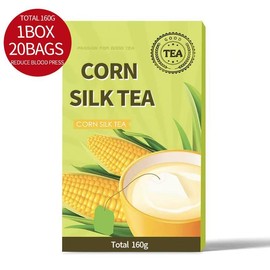 Corn Silk Tea,Herbal Detox Tea,Caffeine-Free Tea for Evening Relaxation,Best Herbal Tea ,1Box 20Bags - Specification: Pack of 1 / 12 bags (sample pack)