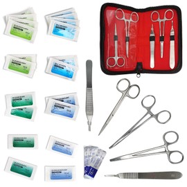 EVOTECH SCIENTIFIC Surgical Suture Set, Human Stitched Skin Model, Latest Design in 2024, Only for Medical Students, Doctors, Nurses and Practising Doctors to Practice Wound Sewing
