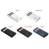 Liberto Edwin Men's Long Wallet, Large Capacity, PU Leather, Synthetic