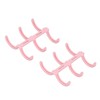 50PCS Comb Binding Spine 16mmx3 Rings PP Multifunctional Book Binder