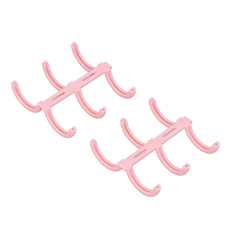 50PCS Comb Binding Spine 16mmx3 Rings PP Multifunctional Book Binder