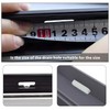 20 Pcs Window Drainage Cover Caps White Weep Hole Covers
