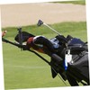 Totority 2pcs Adjustable Umbrella Clip for Golf Carts Lightweight and
