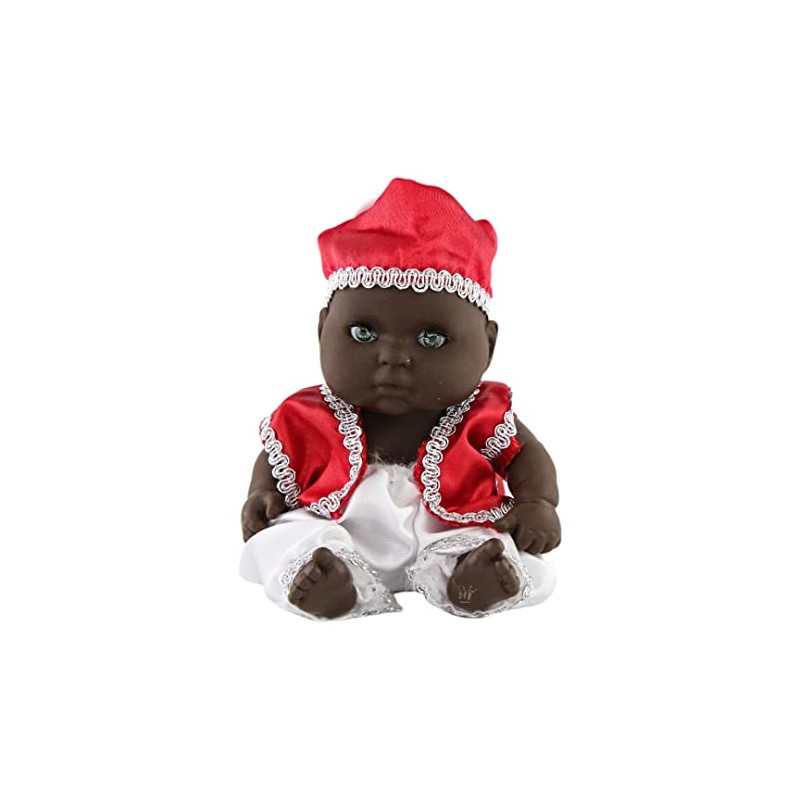 Muñeco de Shango - Chango Doll 6.5'', Red, White