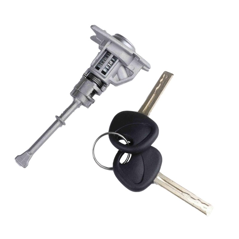 Left Driver Door Lock Cylinder with 2 Keys Compatible with