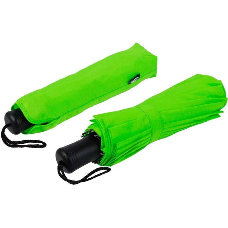 iX-brella Pocket Umbrella 16 Pieces with Hand Opener, Green, Pocket