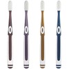 TEONEI Silicone Toothbrush Bristles Toothbrush,Extra Soft Toothbrush for Sensitive Teeth,4PCS(Color