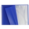 Oxford - Folder 40 Pockets, Opaque Plastic Cover, Navy Blue