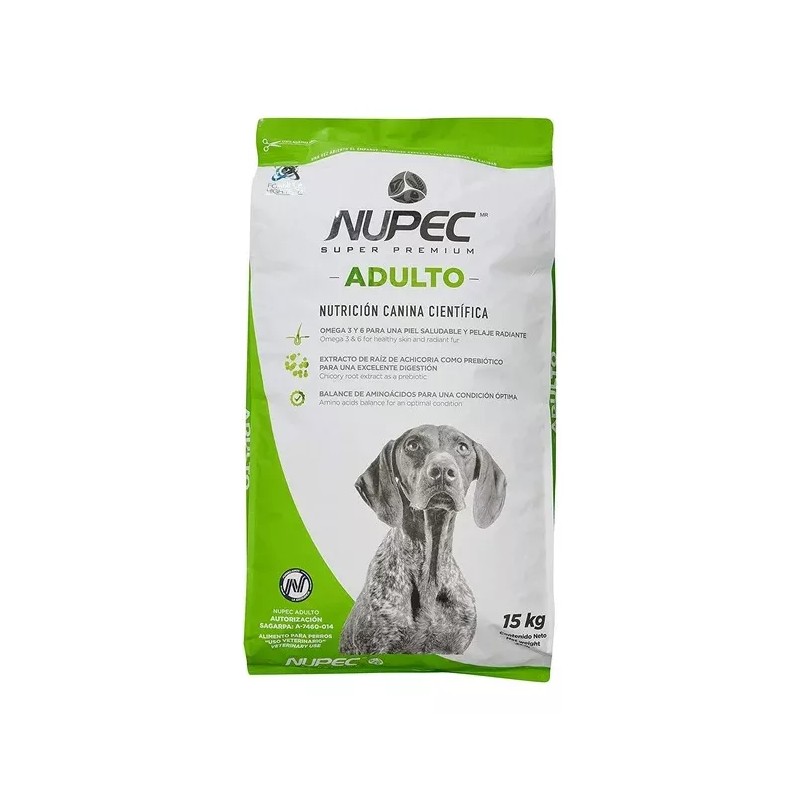 Nupec Croquetas Nupec Perro Adulto 15kg Super Premium Nutrición