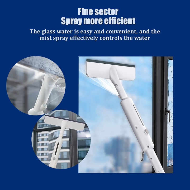 ZengRun - Squeegee for Window Cleaning with Spray,Window Washing Kit