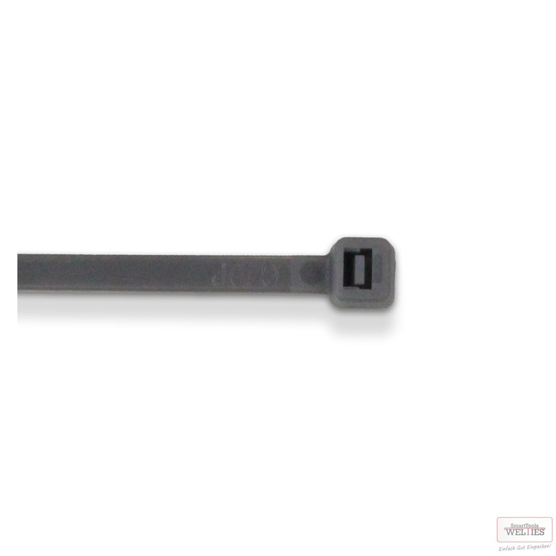 Cable Ties Silver Pack of 100 100 x 2.5 Nylon