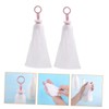 2pcs Bubble Mesh Pp Handmade Soap Travel