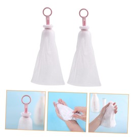 2pcs Bubble Mesh Pp Handmade Soap Travel