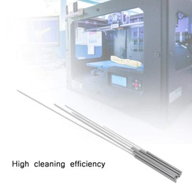 5pcs 3D Printer Nozzle Cleaning Kit Nozzle Cleaning Needles 0.2mm/0.3mm/0.4mm/0.5mm/0.6mm Cleaning Needles Flexible Durable Unbreakable for Duplicator, MakerBot, RepRap and Other 3D Printers