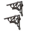 Hammer and Tongs - Ornate Iron Shelf Bracket - D150mm