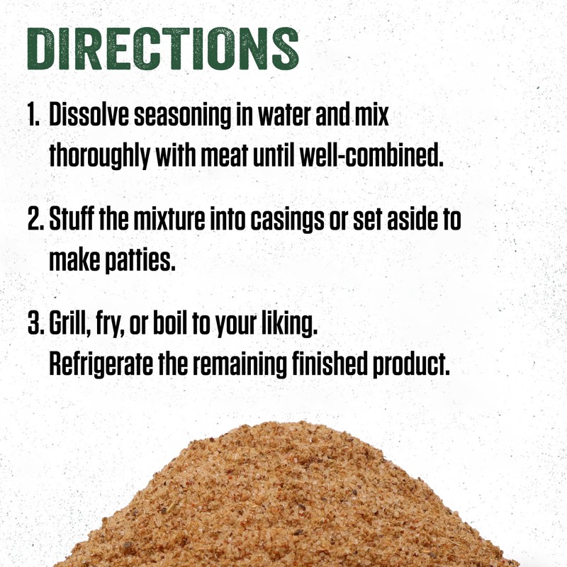 LEM Products Backwoods Breakfast Fresh Sausage Seasoning, Ideal for Wild