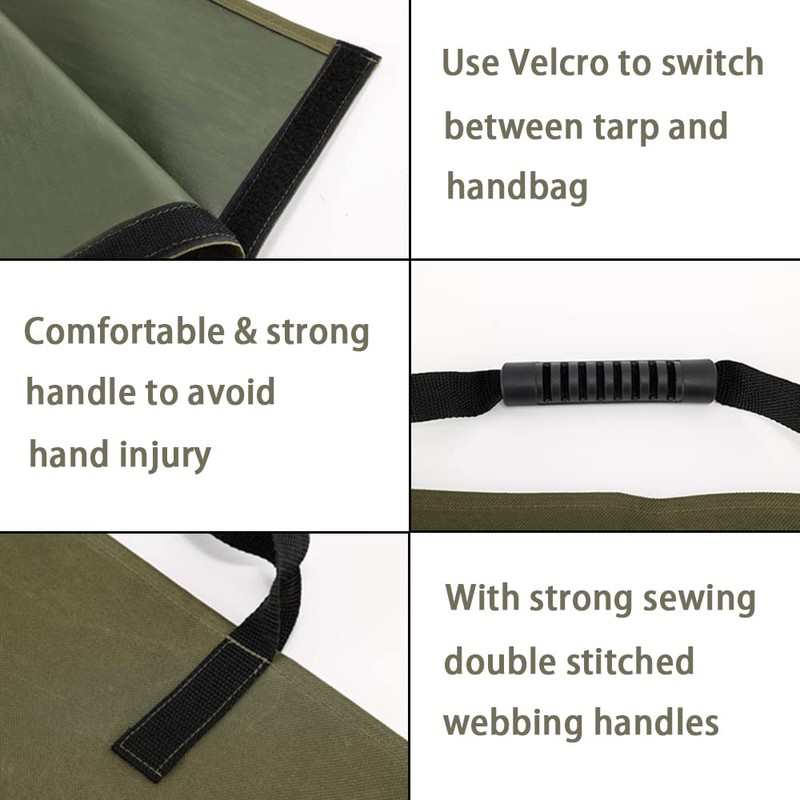 Leaf Bag for Collecting Leaves Reusable Garden Yard Waterproof 2