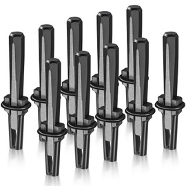 FLK Tech 10 Pack 5/8" Plug Wedges and Feather Shims Concrete Rock Stone Splitter Hand Tools 16mm, Stone Splitting Tools