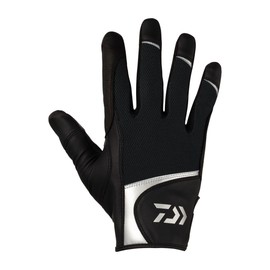 Daiwa DG-7124 Salt Game Gloves, Black, XL