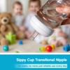 Sippy Straw Nipple for Dr. Brown's Wide-Neck Baby Bottles &
