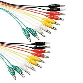 Test Lead 1 Set=10 Pieces and 5 Colors, Length 480 mm,strengthened Version TS 15