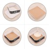 Grizzly Springform, eckige Backform 35x24 cm, Schwarz-Creme, mit Auslaufschutz, Antihaftbeschichtet,