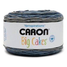 Caron Big Cakes Self Striping Yarn ~ 603 yd/551 m / 10.5oz/300 g Each (Nightberry)