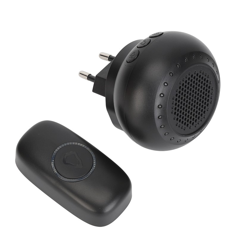 Wireless Doorbell Kit IP55 Waterproof Battery Operated 32 Melodies Cordless