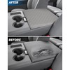 JOYTUTUS Center Console Cover Compatible with 2011-2016 Ford F250 F350