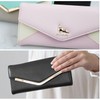 Long Wallet, V-shaped Bijou Letter Plate, Cat, Long Wallet, JW0171.