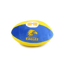 AFL West Coast Plush Footy Ball
