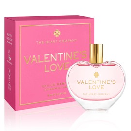 VALENTINE'S LOVE Perfume for women | Floral Sweet Fragrance | Valentine's Day Gift | Vegan Heart Shaped Perfume 75ml - 2.5 fl oz.
