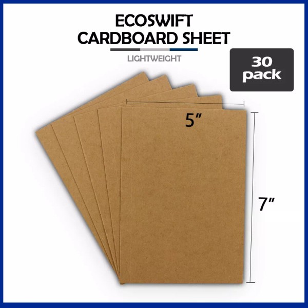 EcoSwift 30 5x7 "EcoSwift" Brand Chipboard Cardboard Craft Scrapbook Scrapbooking