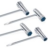 Worldity 4 Pack Saw Wrenches, 13 by 19 mm Chainsaw