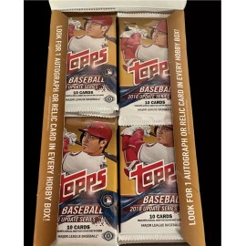 2018 Topps Update Series Baseball - 1 Fresh Pack From Hobby Box Factory Sealed