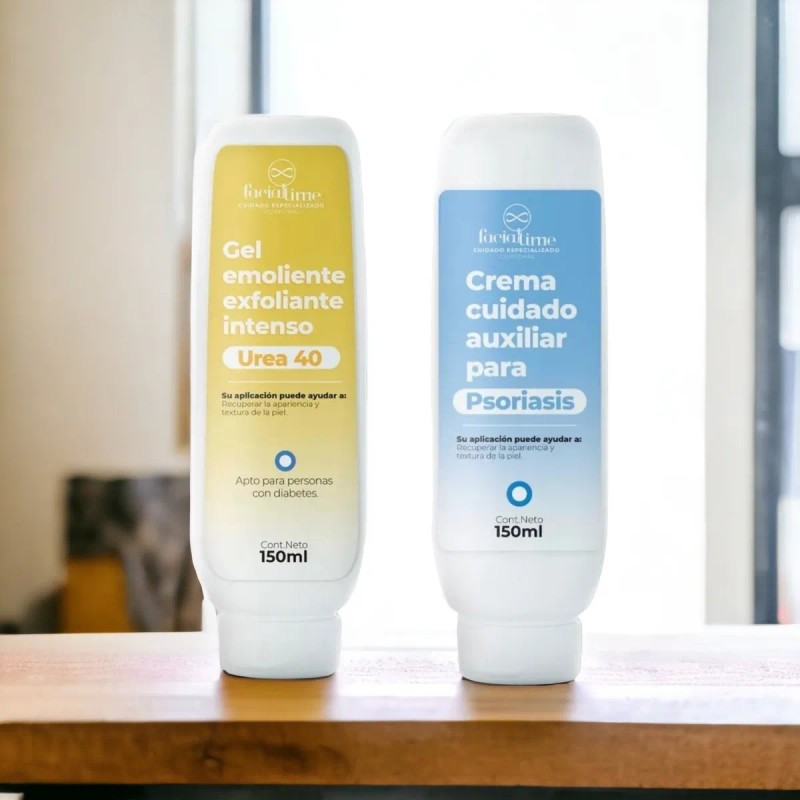 Psoriasis Kit Crema, Jabn, Urea 40 Y Shampoo Alquitran Huya