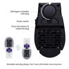 Portable Heater LED Display PTC Wall Outlet Electric Timer for