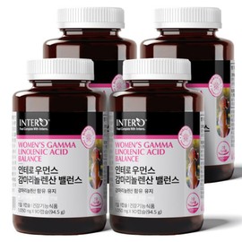 formulaintero Women's Gamma-Linolenic Acid Balance Borage Oil 90 capsules / 우먼스 감마리놀렌산 밸런스 보라지유  90캡슐 X 4병 (12개월분) 여성 영양제