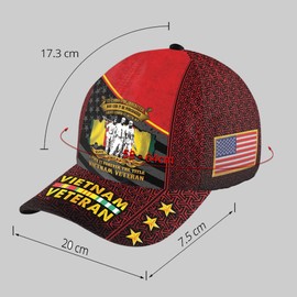 V VIBEPY Veteran Cap, Vietnam Veteran Cap, Veteran Gift, Soldier Cap, Veteran Day Gift, Veteran Cap, Veteran Hat, Military Hats, US Military Hat, Patriotic Hat, Memories Cap, Vietnam Veterans Hat