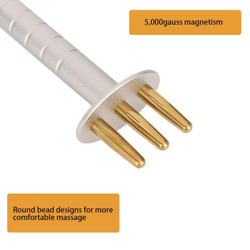 Lymphatic Acid Drainage Pen 3 Fork Meridians Massager Beauty Massage