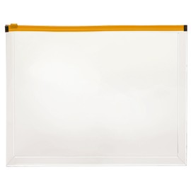 Pendaflex Poly Zip Envelope, Top-Loading, Expands 1 Inch, Zippered Closure, 13 x 10.125 Inch, Holds Letter Size Paper, Color May Vary (84192)