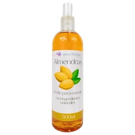 Sexy Things - Aceite para Masaje Corporal con Aroma, Ideal para Relajación en Pareja, Aromaterapia con Ingredientes Naturales, Hidratante y Suave (500