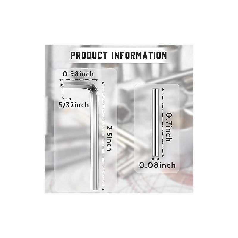 Hinge Outlet Spring Hinge Tension Pin Replacement Kit with Hex
