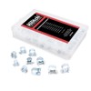 Hilitchi 78-Pcs Mini Fuel Injection Line Style Hose Clamps Assortment