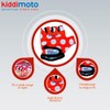 Children's Bike Gloves Red/White Dots Gloves KM m (5 Years)