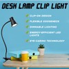 LED Desk Light with Clamp – USB-Powered Adjustable Table Lamp