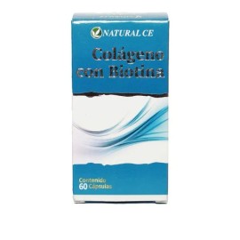 Colageno Con Biotina Capsulas 60 Caps Tejido Cartilago Uñas Sabor Sin Sabor