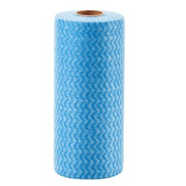 Hoshen Reusable Cleaning Cloth, Non-Woven Cloth for Kitchen and Household Lint-Free, Disposable Cleaning Cloth, Dish Cloth - Blue