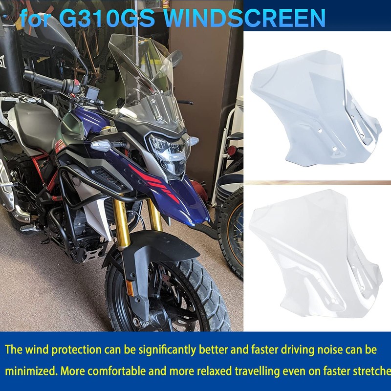 Midimttop Motorcycle WindScreen Windshield Windproof Protector Flyscreen Pare-brise Shield Screen