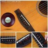 30pcs Cocobolo Guitar Bridge Pins, Vintage Style, Slotted w/Green Abalone